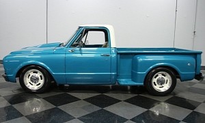 Turquoise 1967 GMC C10 Stepside Pickup Truck Is This Week's Restomod Treat