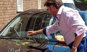 TV Chef James Martin Proves You Really Can Fry Eggs on the Hood of Your Car