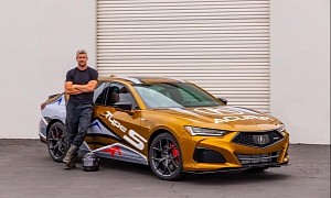 TV Host Ant Anstead to Drive the 2021 TLX Type S Pace Car at Pikes Peak