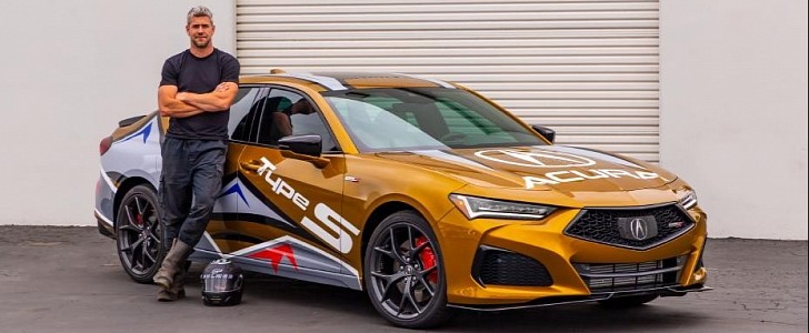 Ant Anstead will be driving the 2021 TLX Type S pace car, at Pikes Peak.