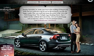 Twilight Saga Edward's Volvo S60 Offered as Prize in Volvo Contest