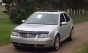 Twin-Engined VW Jetta Packs VR6 and W8: Insane
