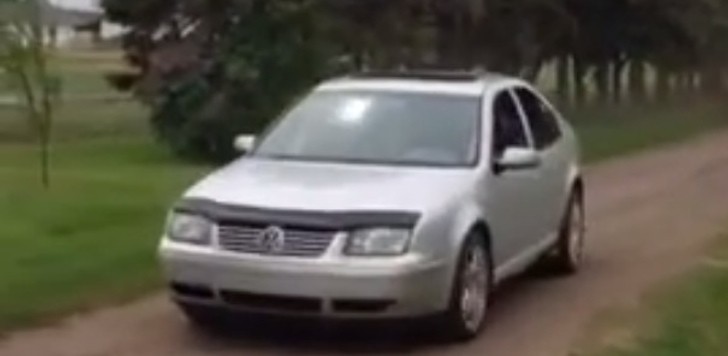 Twin-Engined VW Jetta Packs VR6 and W8