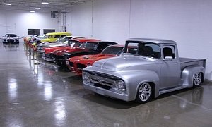 Twin-Procharged 1956 Ford F-100 Muscle Truck Looks Mean, Sounds Even Meaner