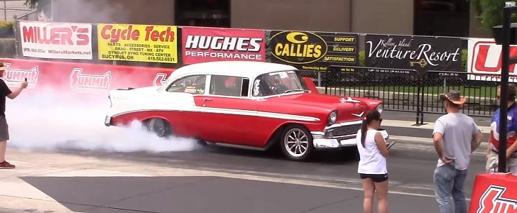 1955 Chevrolet Bel Air twin-turbo dragster