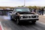 Twin-Turbo 1977 Ford F-150 Hits the Drag Strip, Smokes Mustang GT