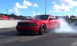 Twin-Turbo 2011 Mustang Runs 9-second Quarter Mile on Stock Engine, Transmission