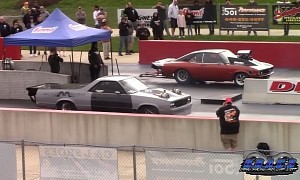 Twin Turbo Bick Block Chevy El Camino Drags Blown Classic, Leaves Mixed Feelings