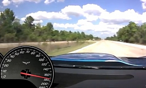 Twin-Turbo C6 Corvette with 1500 HP Acceleration Video
