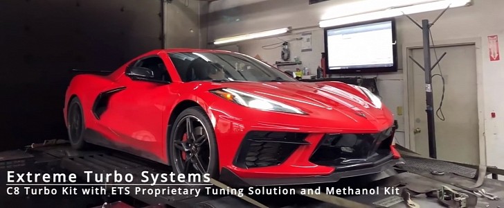Twin-Turbo C8 Corvette Dyno Run Reveals 736 RWHP With Methanol Injection