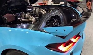 Twin-Turbo C8 Corvette "Precision Player" Gets Some Boost From Above