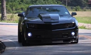 Twin Turbo Camaro Engages Hyperdrive