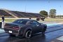 Twin-Turbo 1,400 HP Dodge Demon Sets 1/4-Mile World Record with Amazing 8s Pass