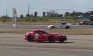 Twin-Turbo Dodge Viper Sets Stock Engine World Record with 194 MPH 1/2-Mile Pass