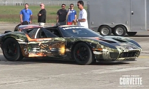 Twin-Turbo Ford GT Sets Speed Record at Texas Mile