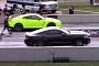 Twin-Turbo Ford Mustang Drag Races Nissan GT-R, Godzilla Gets Walked