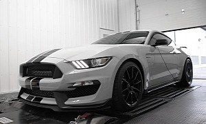 Twin-Turbo Ford Mustang Shelby GT350 Sounds Glorious, Dyno Sheet Reads 825 RWHP