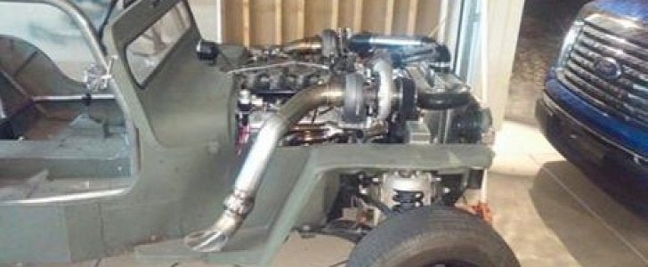Twin-Turbo Jeep Willys Rat Rod