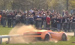 Twin-Turbo Lamborghini Gallardo Proves Hard to Master, Has Ridiculous Crash