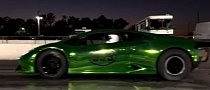 Twin-Turbo Lamborghini Huracan Purpose-Tuned Drag Racer Pulls Monster AWD Launch