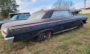 Two 1962 Chevrolet Impalas, Both Rotting Away on Private Property, Hide Bad V8 News