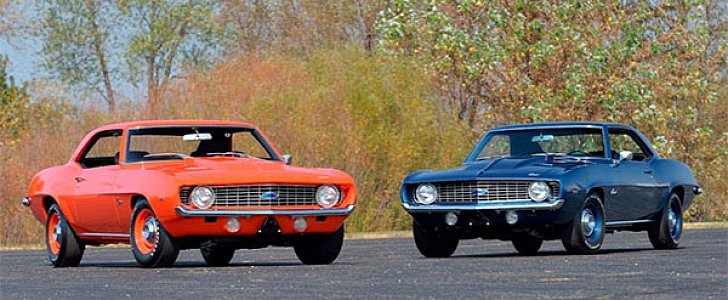 1969 Chevrolet Camaro ZL1s auctioned