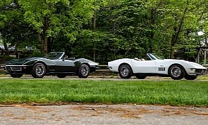 Two 1969 Chevrolet Corvette L88 Convertibles Meet Up and Go on Sale as a Pair