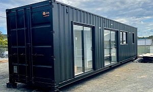 Two-Bedroom Container Home Blends Urban Style With Modern Luxury