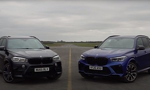 BMW X5 M SAVs Are $123K Apart, Drag Race to Show Money Doesn't Buy You Happiness