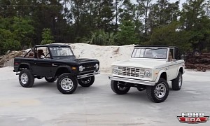 Two Coyote-Swapped Classic Ford Bronco SUVs Are Always Better Than Just One
