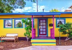 Two Decommissioned Streetcars Were Turned Into Dreamy Beach House