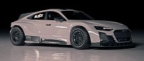 Two-Door Dirt Rally e-tron GT Digitally Becomes Ken Block's Audi “Hoonitron” EV