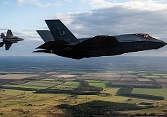 Two F-35 Lightning IIs Flexed Muscles Over Europe Just as War Was About to Start