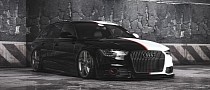 “Two-Face” Audi A6 Allroad Seems a Bit More Than a Slammed Digital Hero/Villain