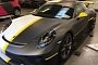 Two-Faced 2018 Porsche 911 GT3 Gets Matte Grey-Matte White Wrap