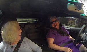 These Two Grannies Drive a Liberty Walk Lamborghini Murcielago