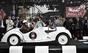 Two Great Designers Tackled the Mille Miglia in a BMW 328