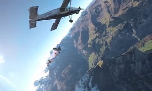 Two Guys Base Jumped INTO a Plane and This Is How They Did It