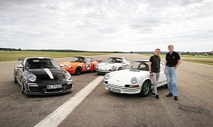 Two Iconic Racers Celebrate the 50th Anniversary of the Porsche 911 Carrera RS 2.7