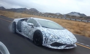 Two Lamborghini Huracans Spotted in America