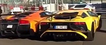 Two Lamborghini SVs Hitting Each Other Will Have You Banging Your Head