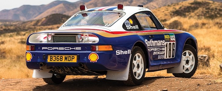 Porsche 959 Paris-Dakar Rally racing car