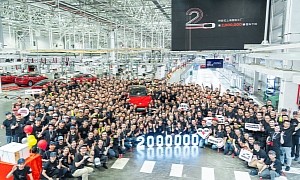 Two Million Cars Built at the Gigafactory Shanghai, the World's Most Efficient Car Plant