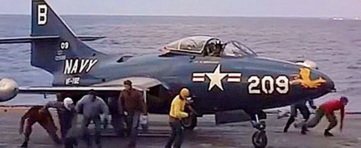 Grumman F9F Panther during the Korean War