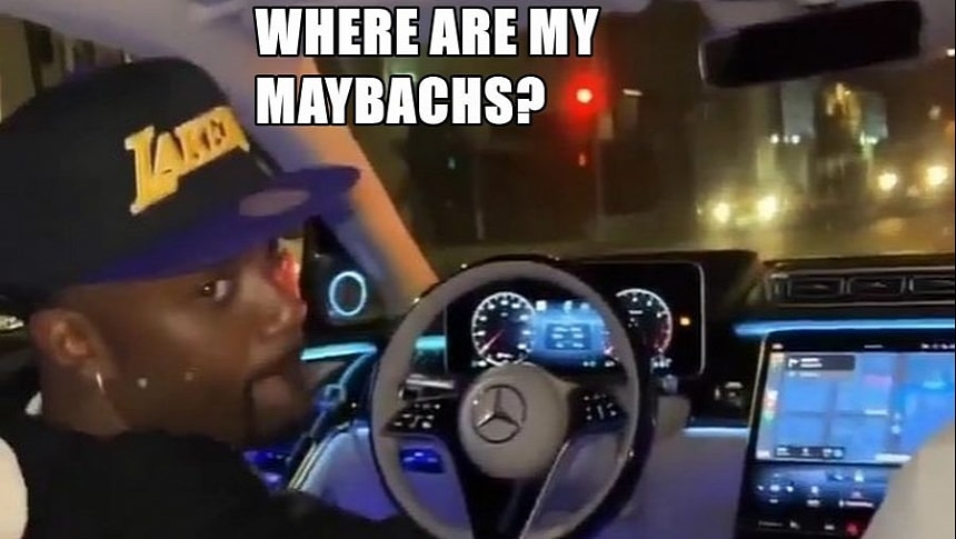 Singer Ray J has reportedly alerted the police over the disappearance of two of his Maybachs