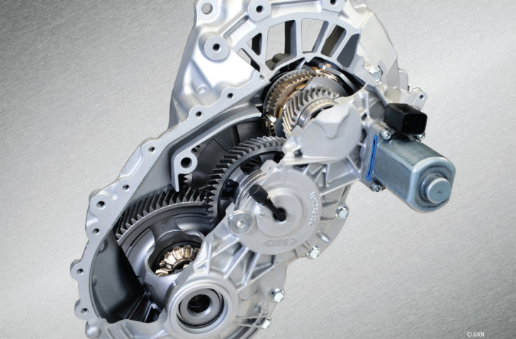 Two-Speed eAxle from GKN