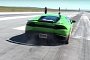 Two Supercharged Lamborghini Huracans Meet an Airfield Runway, Velocity Ensues