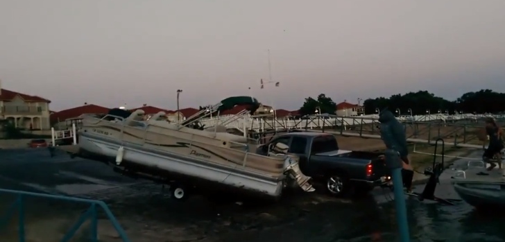 Two SUVs and One Boat: Loading Goes Totally Wrong
