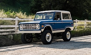 Two-Tone 1968 Ford Bronco Is an Old-School Beauty Sporting Modern Features