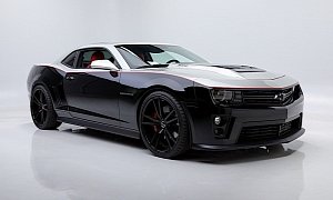 Two-Tone 2013 Chevrolet Camaro ZL1 Is Your Chance to Own a SEMA Monster